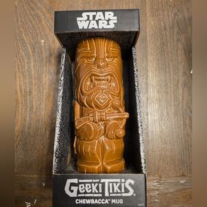 Star Wars Brown Chewbacca Geeki Tikis Ceramic Mug